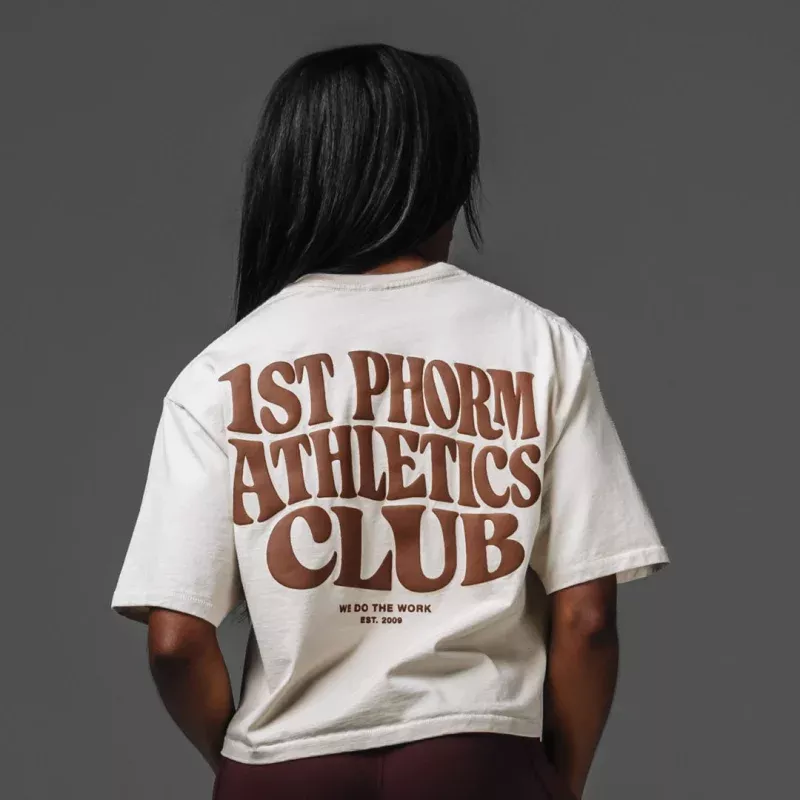 Women's 1P Athletics Club Relaxed Tee Bone